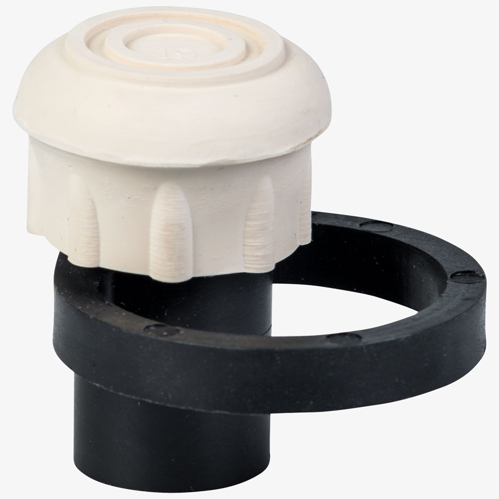 Curtain-Wall Staubschutzwand RingTop Kopfstück für Teleskopstange