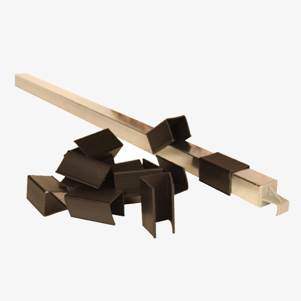 Headerclip für Kopfleiste Curtain-Wall Staubschutzwand